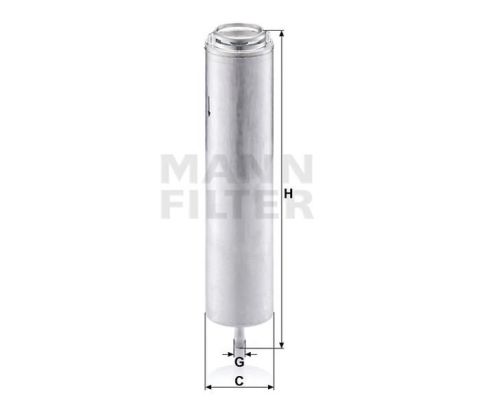 WK5002x YAKIT FILTRESI BMW E81 E82 E87 E88 E90 E46 E60 F10 F06 F07 E65 F01 E83 E70 F15 F16 E70 E71 MINI R55 R56 R57 R59 R60 R61