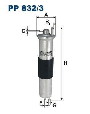 YAKIT FILTRESI BMW N40 N42 N45 N46 M54 E46 00 05