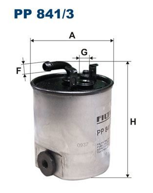 YAKIT FILTRESI MERCEDES OM611 OM668 W168 W414 W638 B901 B904
