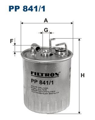 YAKIT FILTRESI MERCEDES OM668 OM611 W168 W414 W638 B901 B905