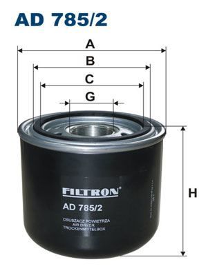 HAVA Kurutucu FİLTRESİ Bova MagiqDaf 45 LF-75 CF-85 CF-CF65-CF75-CF85-XF95Ginaf X-Series