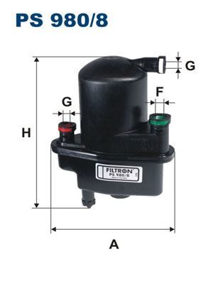 YAKIT FİLTRESİ CLIO III 1.5DCI 05- -MODUS 1.5DCI 04- 8200447197
