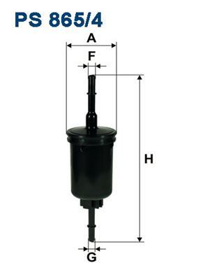YAKIT FİLTRESİ FORD FİESTA V 1.4 16V 80HP 03/02-