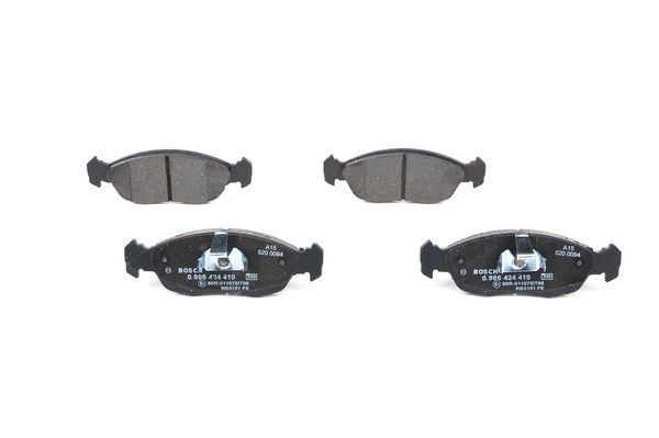 ÖN BALATA FİŞSİZ P306 93-01 XSARA 2.0 16V 97-05 P106-SAXO 1.4-1.6 GDB1322