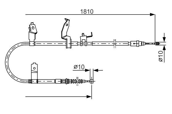 FREN TELİ. 1810 MM
