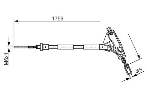 FREN TELİ. 1756 MM