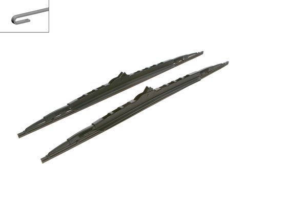 TWİN RÜZGARLIKLI SİLECEK SETİ - 680/680 MERCEDES CL-KLASSE S-KLASSE
