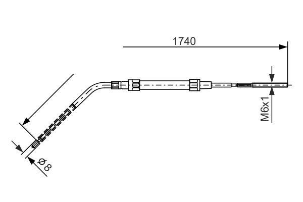 FREN TELİ. 1752 MM