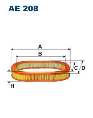 HAVA FİLTRESİ FORD GRANADA-P100 PİCK-UP-SCORPİO-SİERRA
