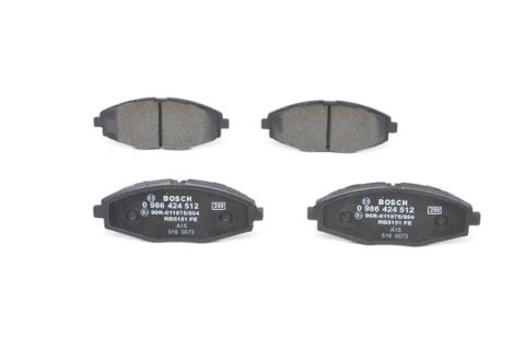 0986495224 ÖN BALATA KALOS 1.2-1.4-1.4 16V Sedan-1.4 16V 03/05 -MATIZ 0.8-1.0 03/05 -LANOS 1.4 0986TB2342 0986495224