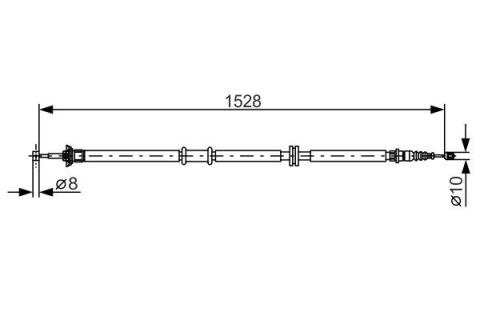 FREN TELİ. 1528 MM