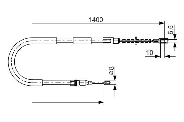 FREN TELİ. 1477 MM
