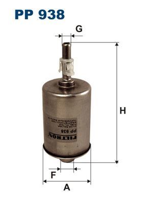 YAKIT FİLTRE OPEL SİNTRA 2.2İ-3.0İ-VAUXHALL SİNTRA 450905979-FF0163