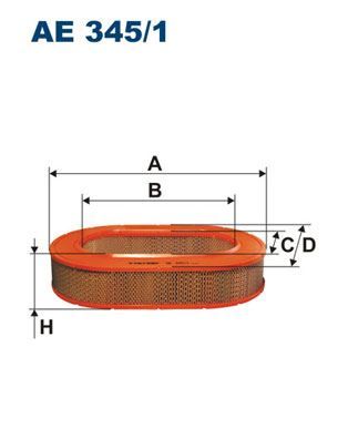 HAVA FILTRESI MERCEDES M110 W123 S123 C123 W116 W126