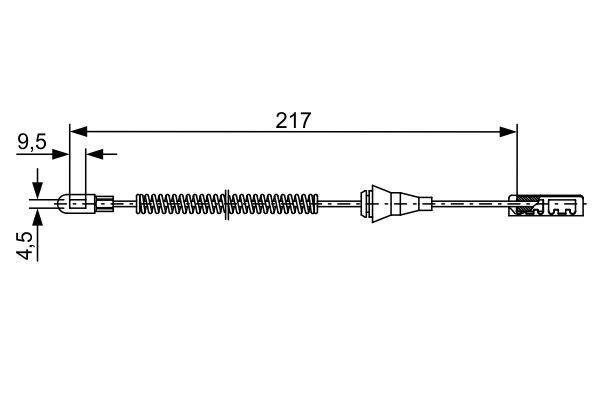 FREN TELİ. 217 MM