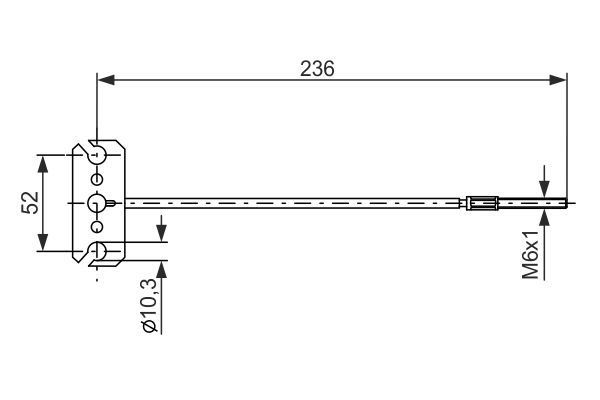 FREN TELİ. 236 MM