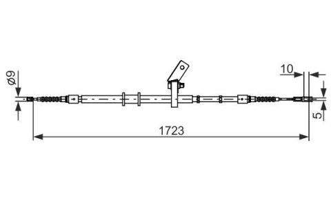 FREN TELİ. 1723 MM