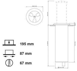 Secret light led