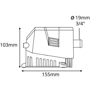 Sahara Sintine Pompası Mk2 500 12V