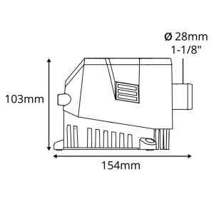 Sahara Sintine Pompası MK2 1200 24V