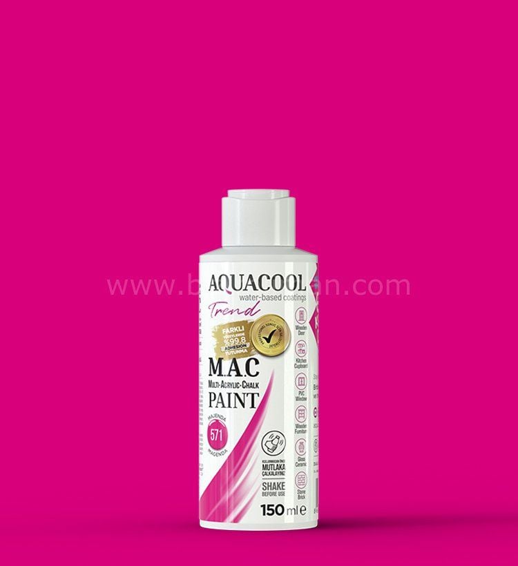 Trend M.A.C Su Bazlı Majenda 571 Lake Boya 150 ml