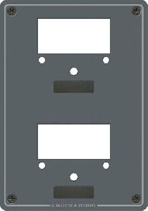 Voltmetre/Ampermetre için panel