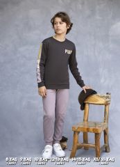 Elsima 3167 Erkek Çocuk Uzun Kollu Pijama Takımı 6'lı (8-16YAŞ)