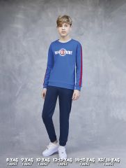 Elsima 3168 Erkek Çocuk Uzun Kollu Pijama Takımı 6'lı (8-16YAŞ)