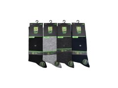 YGZ-ALD 24-2 Dikişsiz Bambu Erkek Çorap 12'li