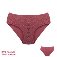 Dondeza 301-171 Desenli Bayan Bato 12'li