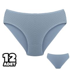 Dondeza 201-155 Desenli Bayan Ara Beden Külot 12'li