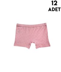 Kota 3425 Transferli Ribana Kız Çocuk Boxer 12'li