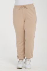 Vogsing 314 (2XL-3XL-4XL) Modal Oyho Manşetli Cepli Bayan Tek Alt 6'lı