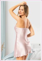 Miss Laris 2110 Bayan Saten Gecelik