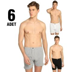 Tutku 0111 Erkek Renkli Ribana Paçalı Arjantin 6'lı