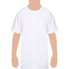 Tutku 0128 Erkek Çocuk Penye Sıfır Yaka Atlet 6'lı