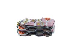 XGRİ POLO (B-E-7-5) 3'lü Bayan Penye Patik 12'li