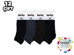Berka Ters Havlu Bayan Patik 12'li