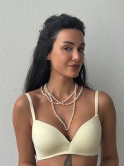 Cansoy 701 (75-80-85-90) Kaşkorse Lotus Balensiz Desteksiz Sütyen 6'lı