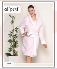 Alperi 71-05 Polar Bayan Uzun Kollu Sabahlık 4'lü