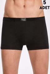 İlke 1606 Bambu Erkek Boxer 5'li