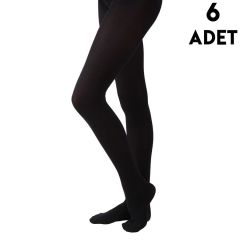 Aksu Pery 9-10 Yaş Çocuk Külotlu Çorap 6'lı