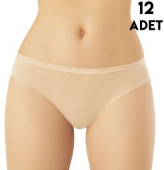 Kota 5027 Dikişsiz Penye Bayan Bikini (M-L-XL) 12'li