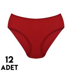 İntimo 2702 (L-XL) Raporlu Biyeli Bayan Külot 12'li