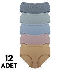 İntimo 2701 (L-XL-XXL) Raporlu Bayan Bato 12'li
