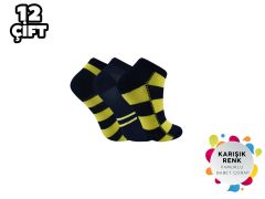 Şirin 004-FB Taraftar Çocuk Patik Çorap 12'li