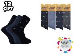 Berk 21-3 Bayan Kışlık Havlu Çorap 12'li