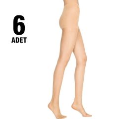 Penti Fit 15 Bayan Külotlu Çorap 6'lı VİZON - 3