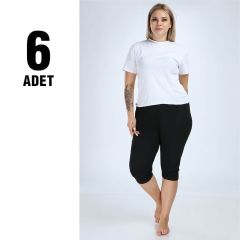 Hilal Yıldız Bayan Kapri Tayt 6'lı
