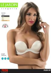 Le Jardin 7036 Emmalyn Straplez Sütyen Destekli 2 Beden Büyüten
